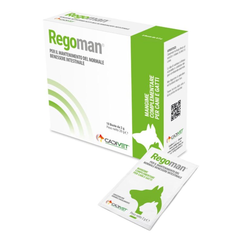 Regoman 10 bustine integratore per regolarit&agrave;