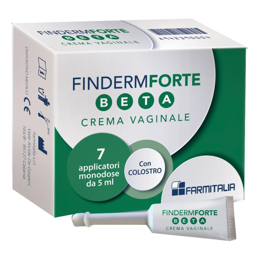 Finderm Forte Beta Crema Vaginale 7 Applicatori Monodose