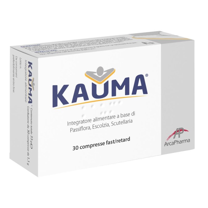 Kauma 30 Compresse Integratore Alimentare in Compresse per il Benessere Quotidiano Kauma 30 Compresse Integratore Alimentare in Compresse per il Benessere Quotidiano