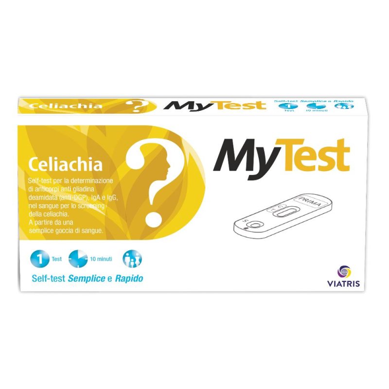 Viatris MyTest - Celiachia Test per Celiachia Semplice e Rapido 1 Pezzo