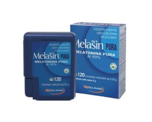 Pool Pharma Melasin Pura Integratore Di Melatonina 120 Compresse Da 0,05 g