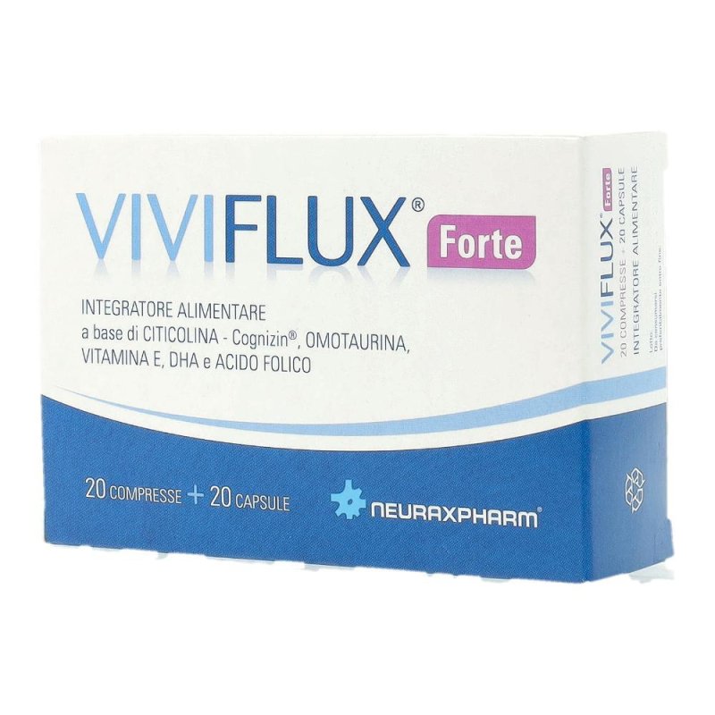 Fb Health Viviflux Forte 20 Compresse Gastroresistenti + 20 Capsule Liquid Fille Fb Health Viviflux Forte 20 Compresse Gastroresistenti + 20 Capsule Liquid Fille