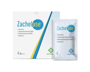 Zachelase Integratore a base di enzimi, metilsulfonilmetano e vitamina C 20 Bustine