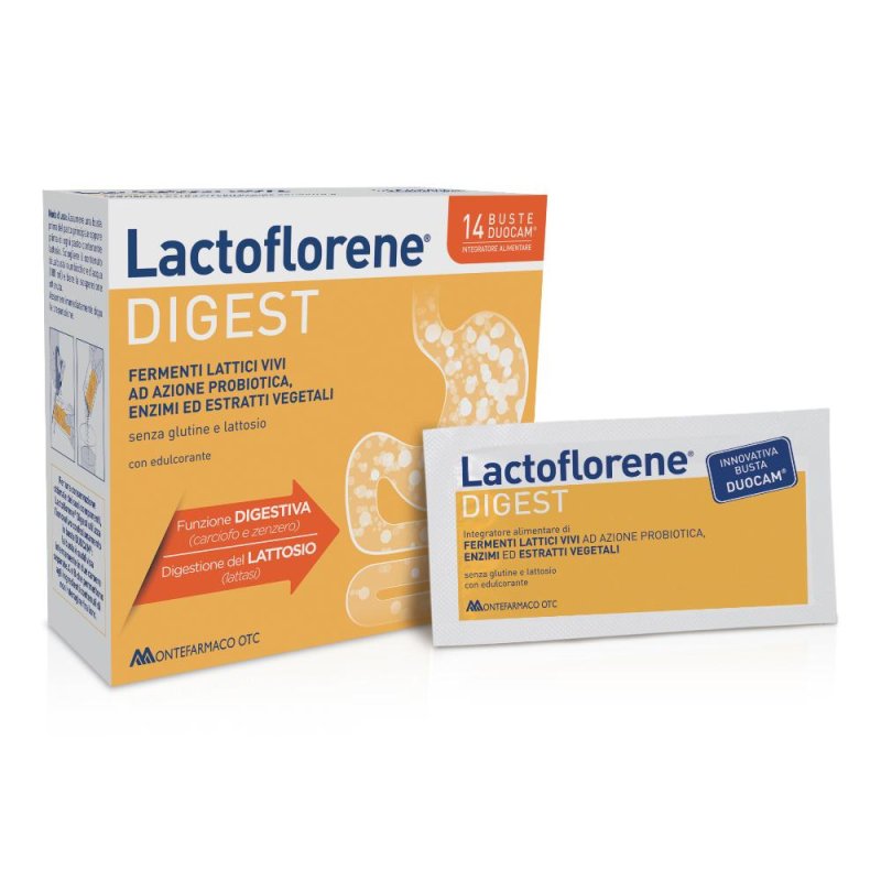 Montefarmaco Otc Lactoflorene Digest 14 Buste