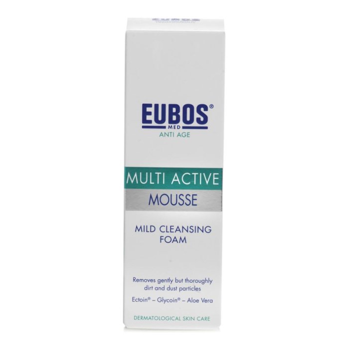 Eubos Hya Multi Active Mousse detergente viso schiumogeno all'acido ialuronico Eubos Hya Multi Active Mousse detergente viso schiumogeno all'acido ialuronico