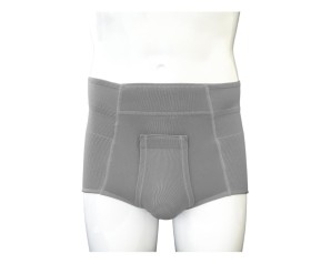 Safte Orione 316 Cintoslip Erniario Uomo Alto Aperto Con Pelotte Grigio Misura 5