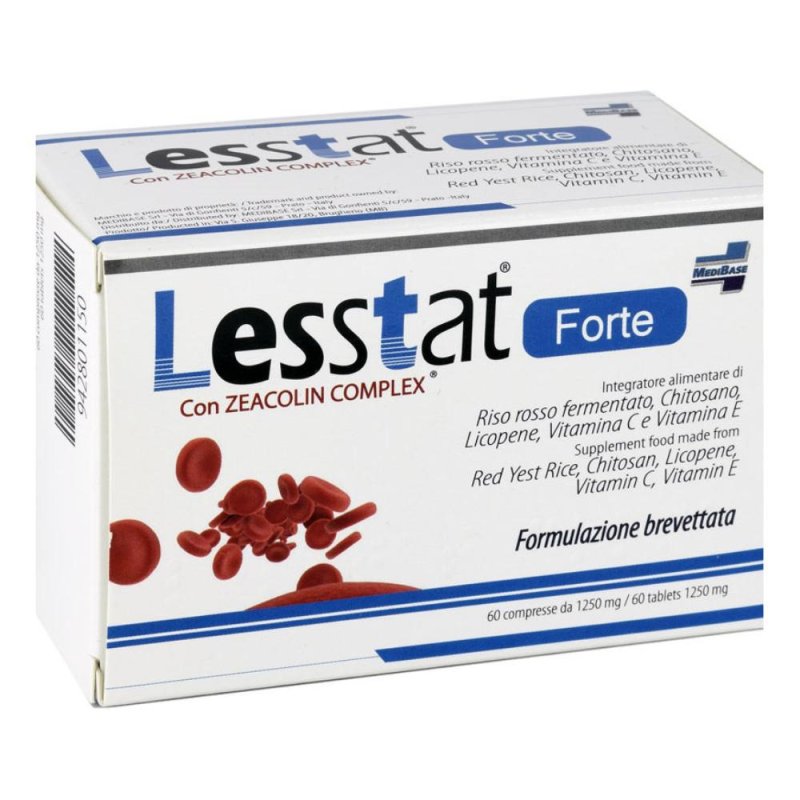 Medibase Lesstat Forte 60 Compresse Medibase Lesstat Forte 60 Compresse