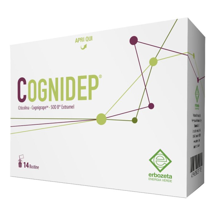 Cognidep Integratore per il sistema nervoso 14 Bustine