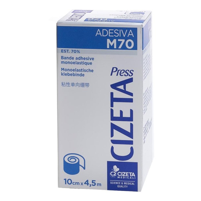 CZ Press Ades M70 4,5m x 10cm - Benda Adesiva a Compressione Cizeta Medicali CZ Press Ades M70 4,5m x 10cm - Benda Adesiva a Compressione Cizeta Medicali