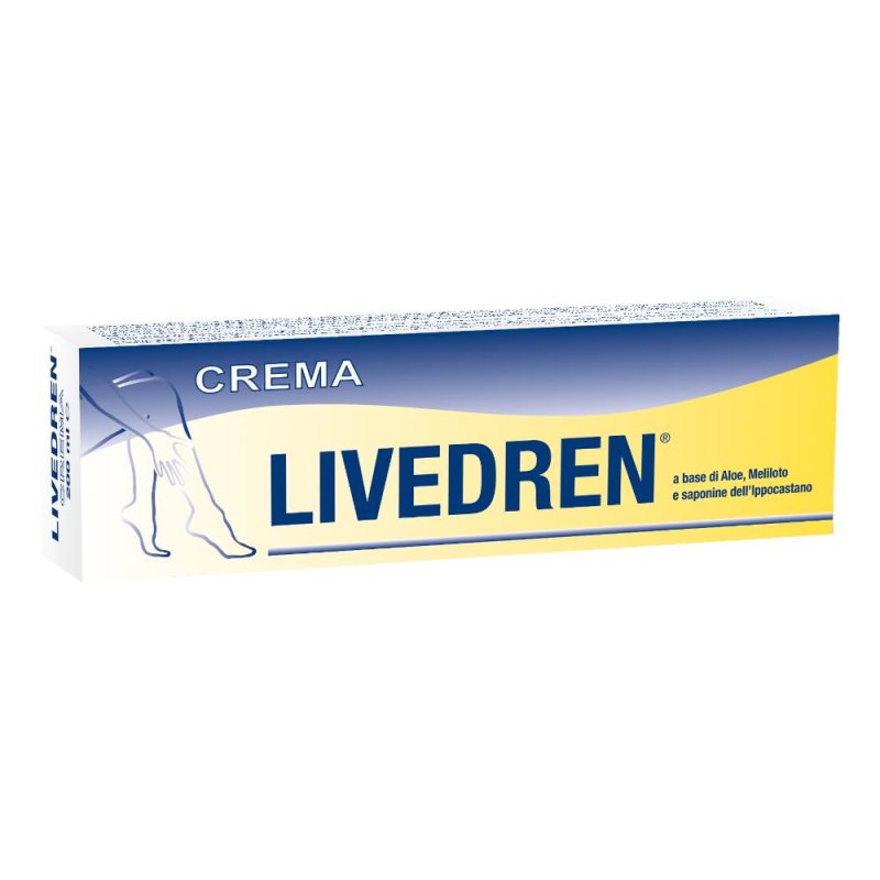 Livedren Crema 200 ml – Trattamento Drenante Gambe Leggere e Defaticante per Microcircolo Livedren Crema 200 ml – Trattamento Drenante Gambe Leggere e Defaticante per Microcircolo