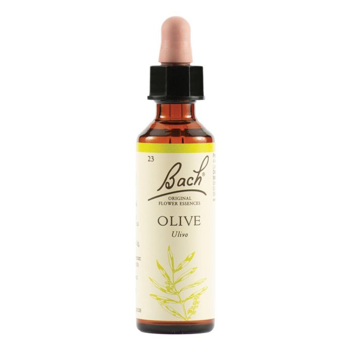 Fiori di Bach Olive Originale 20 ml &ndash; Rimedio Naturale per Stanchezza Fisica e Mentale