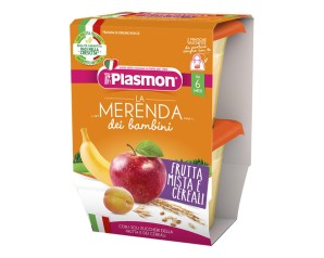 PLASMON Mer.Frutta/Cer.2x120g