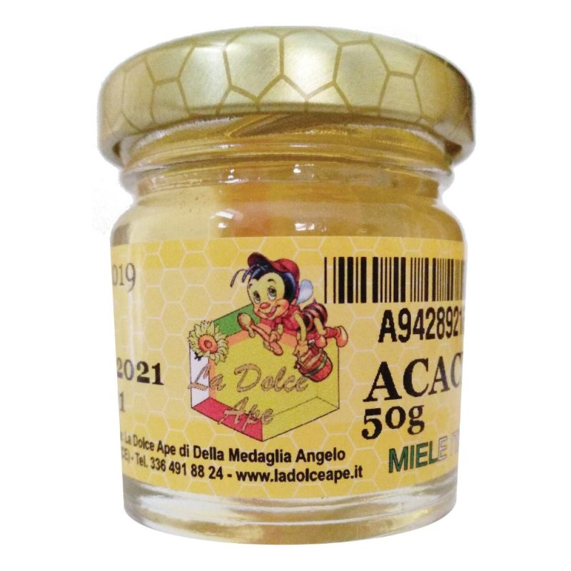 MIELE ACACIA 50g DOLCE APE MIELE ACACIA 50g DOLCE APE