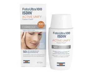 Foto Ultra 100 ISDIN Active Unify 51,5 g – Protezione solare e schiarente per l'incarnato 50 ml