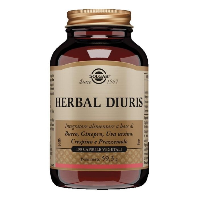  Solgar Herbal Diuris 100 Capsule Vegetali