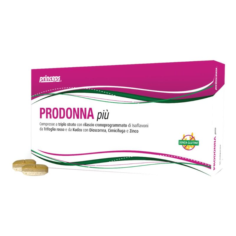 Princeps Prodonna Pi&ugrave; Integratore Donna Menopausa e Ciclo, 30 Compresse