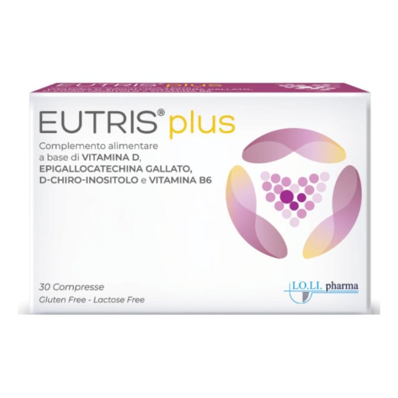 Eutris Plus Integratore Alimentare in Compresse - Confezione da 30 Compresse Eutris Plus Integratore Alimentare in Compresse - Confezione da 30 Compresse