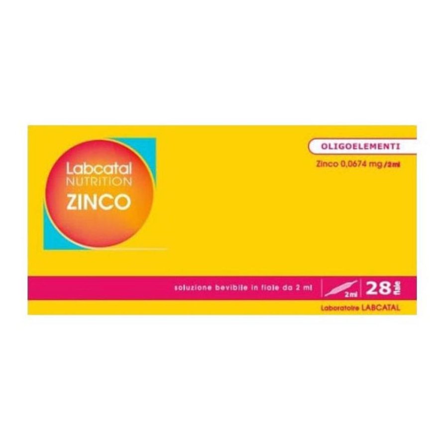 Labcatal IMO Zinco 28 Fiale da 2 ml Integratore Oligoelemento per Difese Immunitarie Pelle e Capelli Labcatal IMO Zinco 28 Fiale da 2 ml Integratore Oligoelemento per Difese Immunitarie Pelle e Capelli