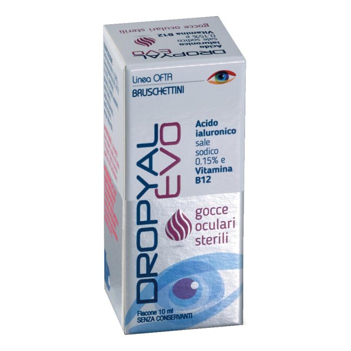Bruschettini Dropyal Evo Gocce Oculari Sterili Dispositivo Medico 10 ml Bruschettini Dropyal Evo Gocce Oculari Sterili Dispositivo Medico 10 ml
