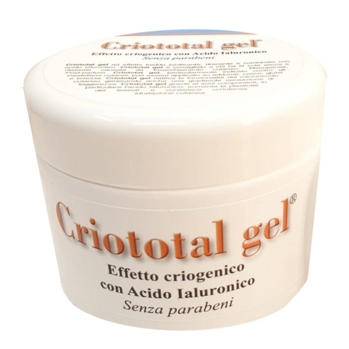 Criototal gel criogenico con acido ialuronico per gambe pesanti 250 ml Criototal gel criogenico con acido ialuronico per gambe pesanti 250 ml