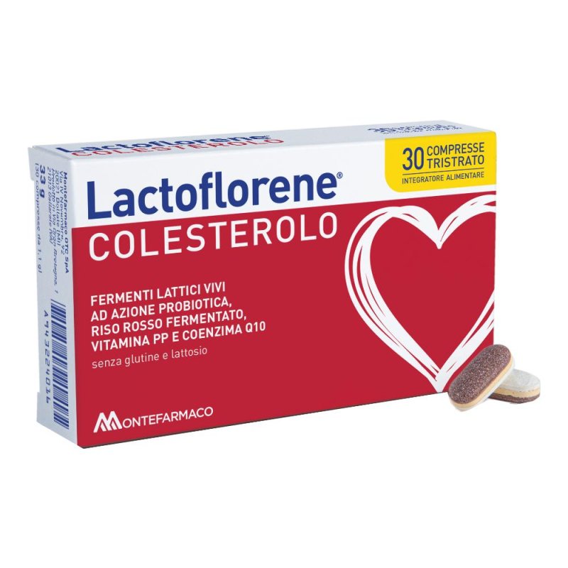 Lactoflorene colesterolo 30 compresse 943224016 in offerta Lactoflorene colesterolo 30 compresse 943224016 in offerta
