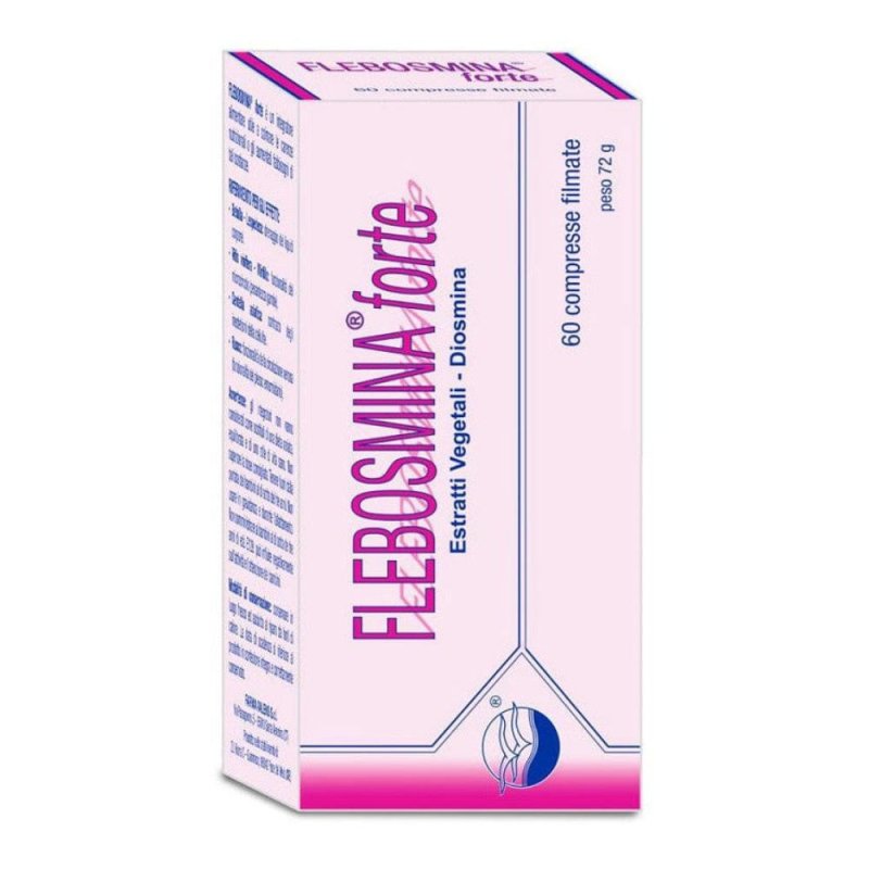 Flebosmina Forte 60 Compresse per Circolazione Venosa, Gambe Pesanti ed Emorroidi Flebosmina Forte 60 Compresse per Circolazione Venosa, Gambe Pesanti ed Emorroidi