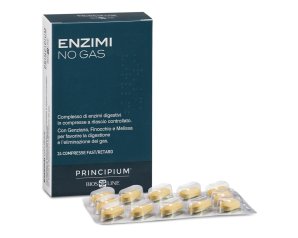 Principium Enzimi No Gas Integratore Digestivo con Rilascio Differenziato 24 compresse
