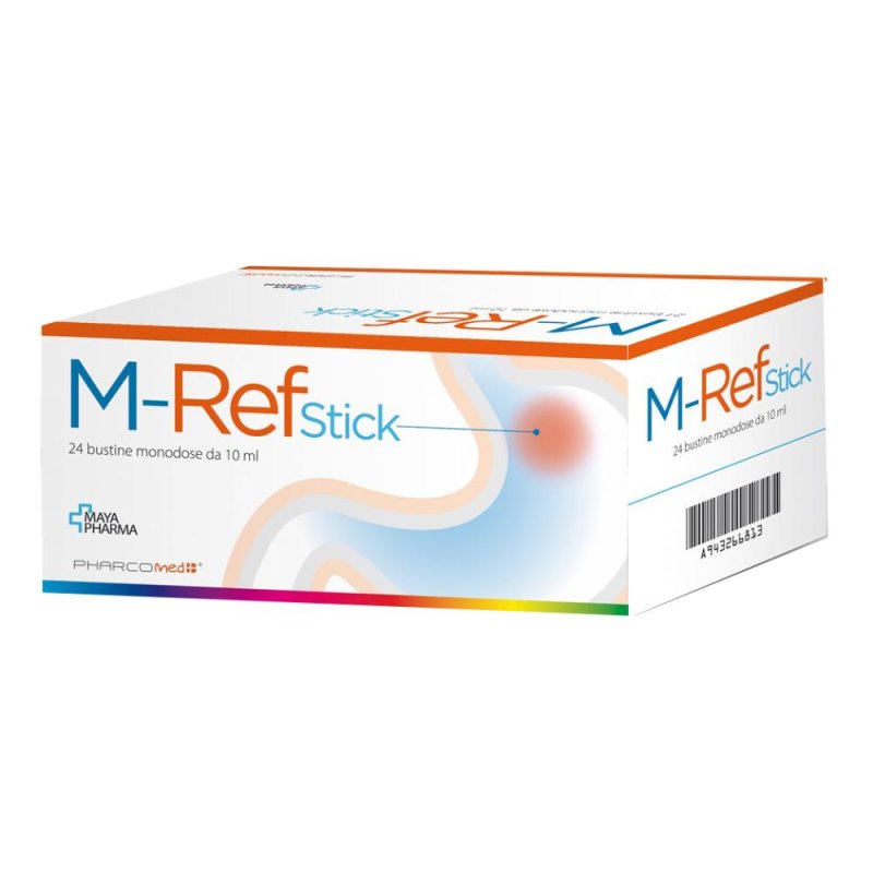 Maya Pharma M-Ref Dispositivo Medico per il Reflusso Gastroesofageo 24 stick Maya Pharma M-Ref Dispositivo Medico per il Reflusso Gastroesofageo 24 stick