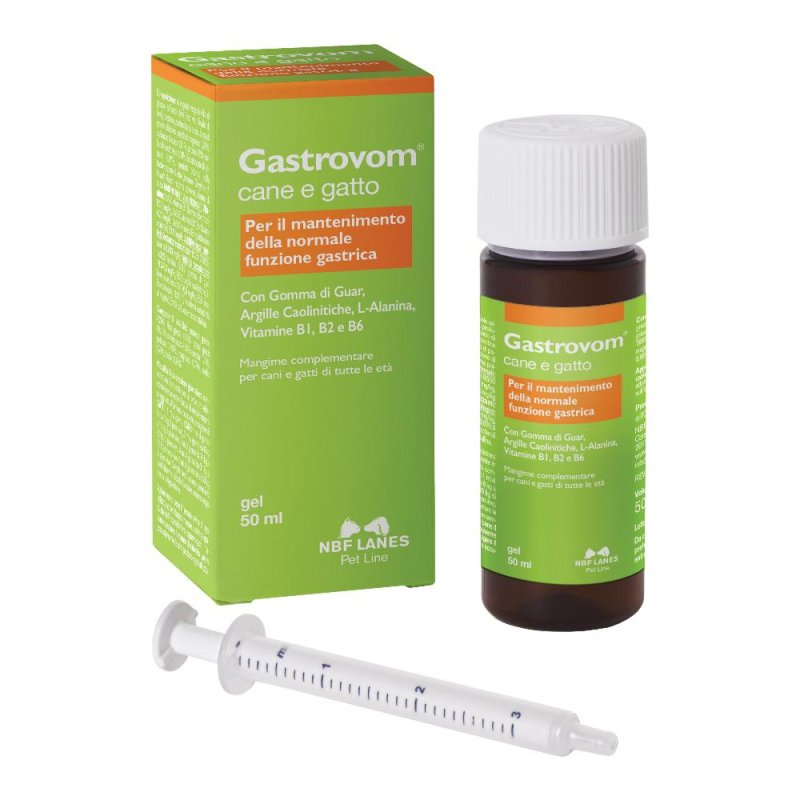 Gastrovom Gel Mangime Complementare Cane/Gatto 50ml Gastrovom Gel Mangime Complementare Cane/Gatto 50ml