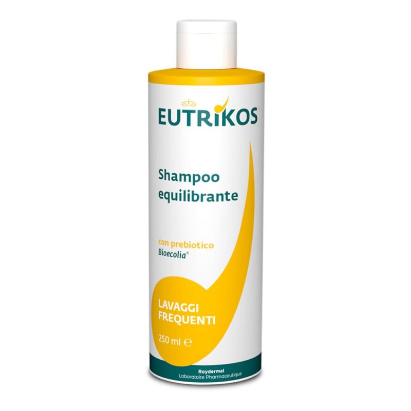 Novak Eutrikos Shampoo Prebiotico 250 ml &ndash; Detergente Delicato per Cute Sensibile e Capelli Fragili