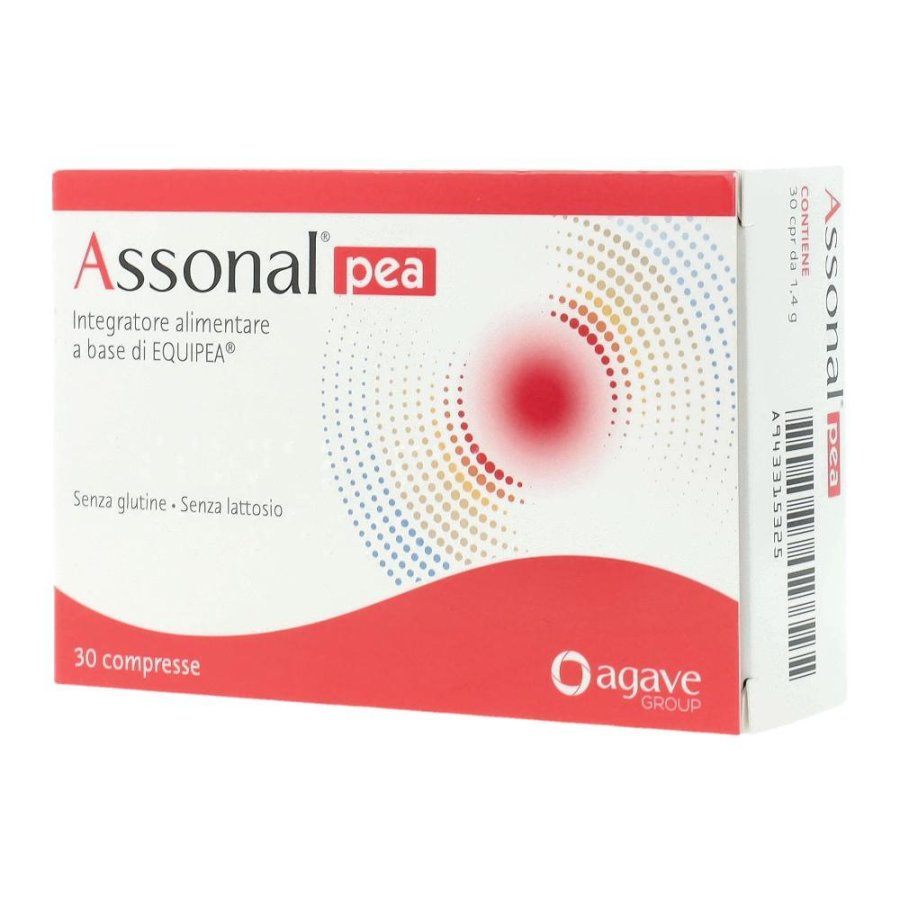 Assonal PEA - Integratore con Palmitoiletanolamide ed Equiseto 30 compresse Assonal PEA - Integratore con Palmitoiletanolamide ed Equiseto 30 compresse