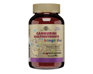  Cangurini Multinutrients Solgar Gusto Frutti di Bosco