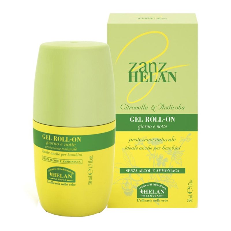 Helan Zanzhelan gel insettorepellente roll-on - 50 ml