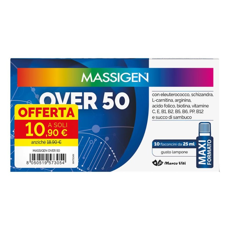 MASSIGEN OVER 50 10FL 10,90E MASSIGEN OVER 50 10FL 10,90E