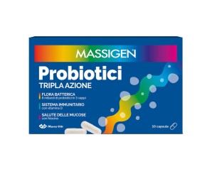  Massigen Probiotici Tripla Azione Marco Viti 10 Capsule