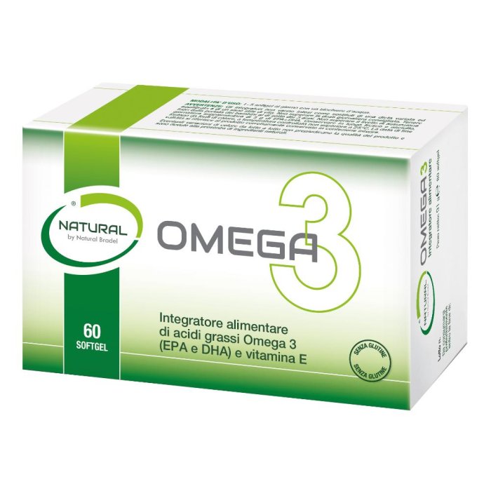 Natural Bradel Natural Omega 3 60 Softgel Natural Bradel Natural Omega 3 60 Softgel