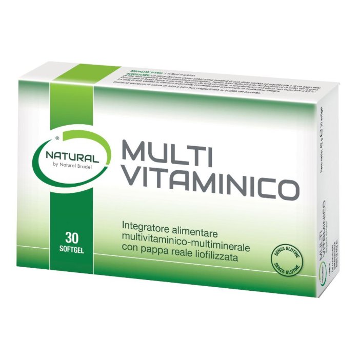 Natural Bradel Natural Multivitaminico 30 Softgel Natural Bradel Natural Multivitaminico 30 Softgel