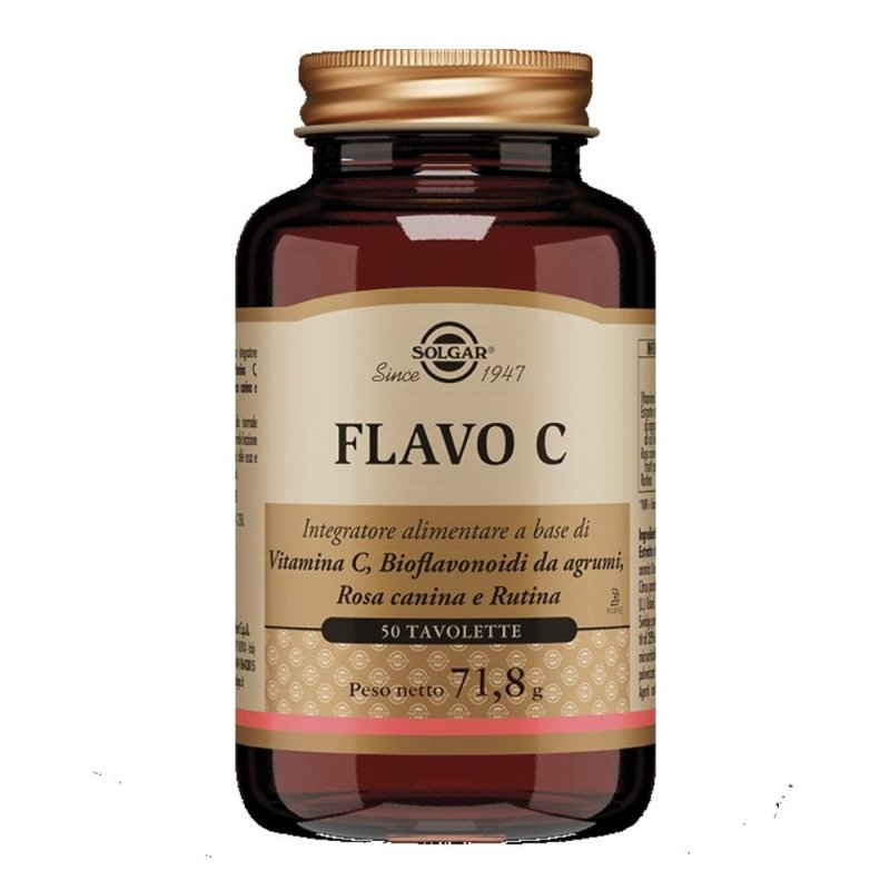 Solgar Flavo C Difese Immunitarie 50 Tavolette Solgar Flavo C Difese Immunitarie 50 Tavolette