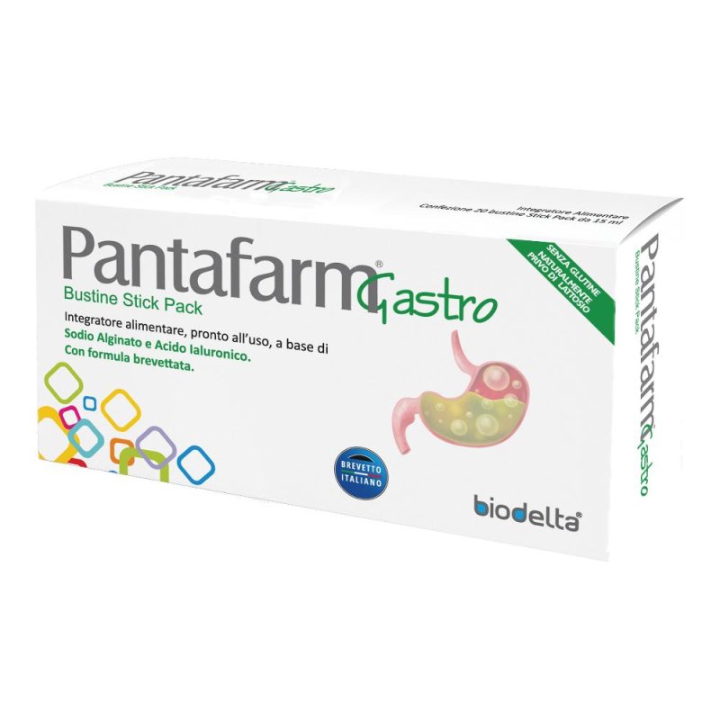 Pantafarm Gastro Integratore per Benessere Gastrointestinale e dello Stomaco 20 Buste Pantafarm Gastro Integratore per Benessere Gastrointestinale e dello Stomaco 20 Buste