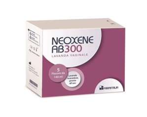 Neoxene Lavanda Vaginale Detergente Intimo Delicato 5 Flaconi da 140 Millilitri