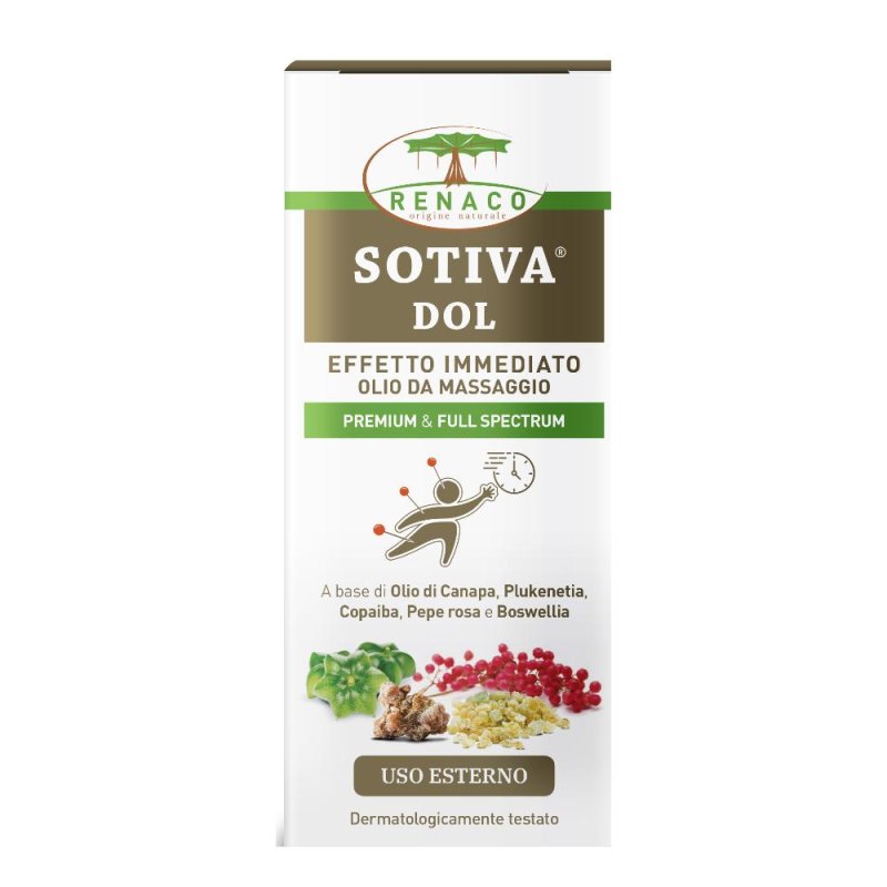Renaco Sotiva Olio da Massaggio Effetto Distensivo Immediato 10 ml Renaco Sotiva Olio da Massaggio Effetto Distensivo Immediato 10 ml