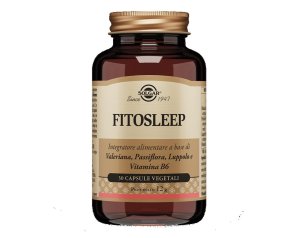 Solgar - Fitosleep 30 Capsule Vegetali per il Sonno Ristoratore e il Riposo Notturno