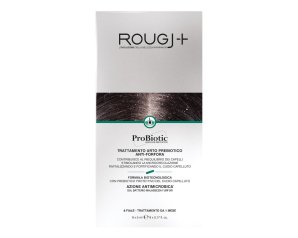 Rougj fiale antiforfora 8x5 ml - trattamento intensivo antiforfora per cuoio capelluto