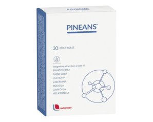 Pineans - Integratore Alimentare con Melatonina e Piante Rilassanti - 20 compresse