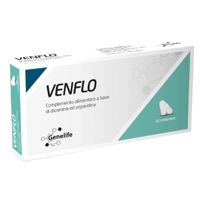 Venflo Integratore Supporto per il Microcircolo e Gambe Leggere 30 compresse Venflo Integratore Supporto per il Microcircolo e Gambe Leggere 30 compresse