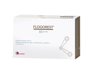 Flogorest  Integratore alimentare a base di estratti di boswellia, bromelina 10 Bustine