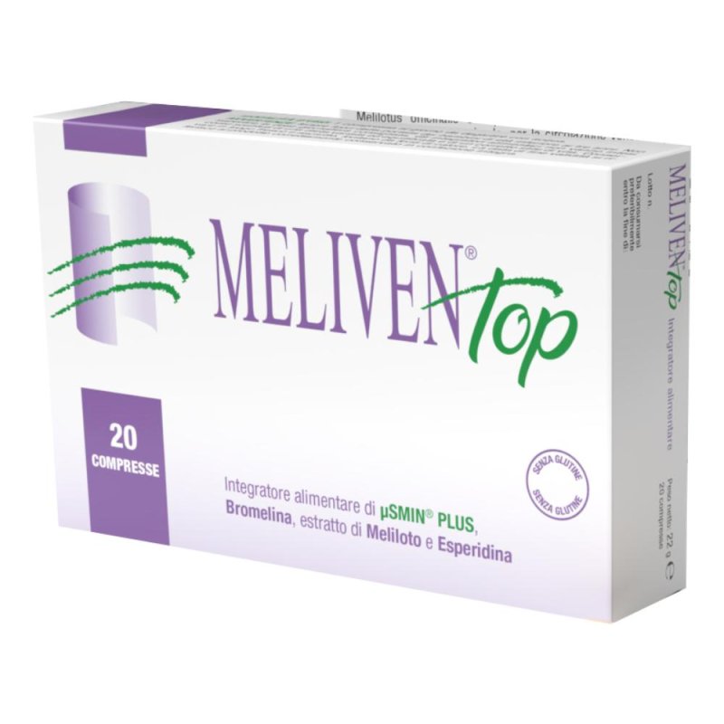 Meliven Top Integratore per il microcircolo 20 Compresse Meliven Top Integratore per il microcircolo 20 Compresse