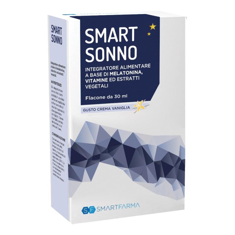 Smart Sonno Gocce 30 Millilitri Integratore Naturale per Favorire il Sonno e il Rilassamento Smart Sonno Gocce 30 Millilitri Integratore Naturale per Favorire il Sonno e il Rilassamento