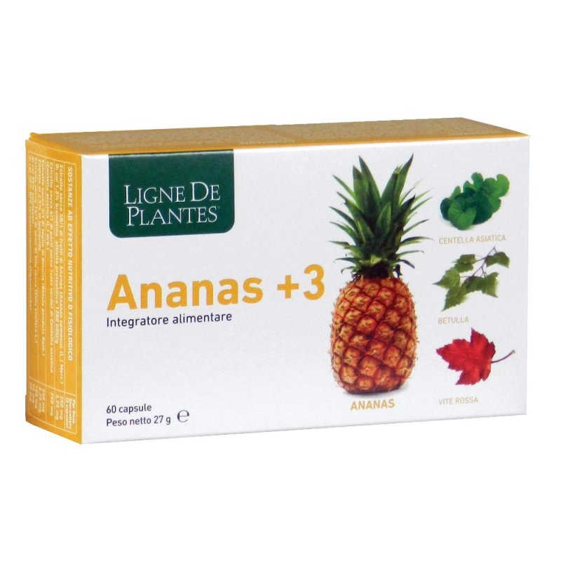 Natura Service Ananas +3 60 Capsule Natura Service Ananas +3 60 Capsule