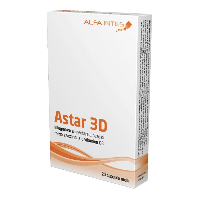 Alfa Intes (ind.ter.splendore) Astar 3d 20 Capsule Molli Alfa Intes (ind.ter.splendore) Astar 3d 20 Capsule Molli